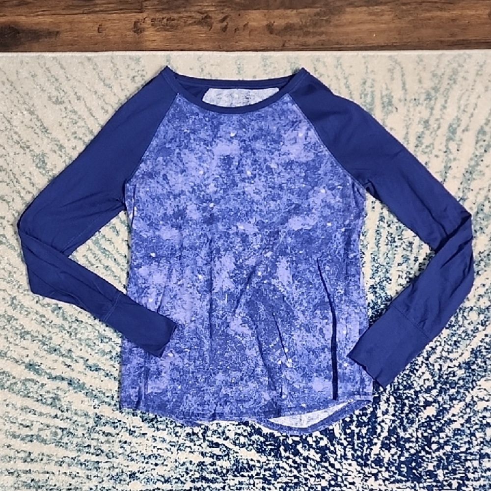 Tek Gear Blue Long Sleeve Tee